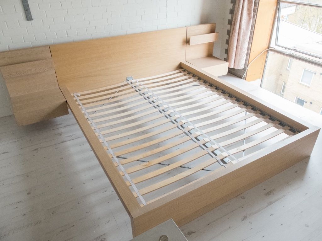 IKEA Malm Bed Frame Light Color