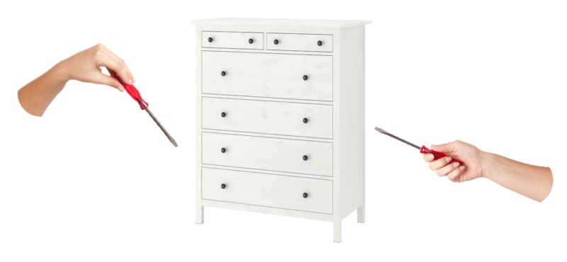 Ikea Hemnes Drawer Removing And, How To Put Hemnes Dresser Together