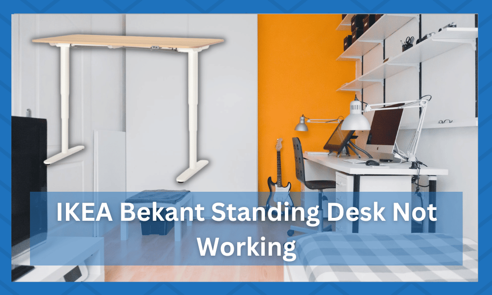ikea bekant standing desk not working
