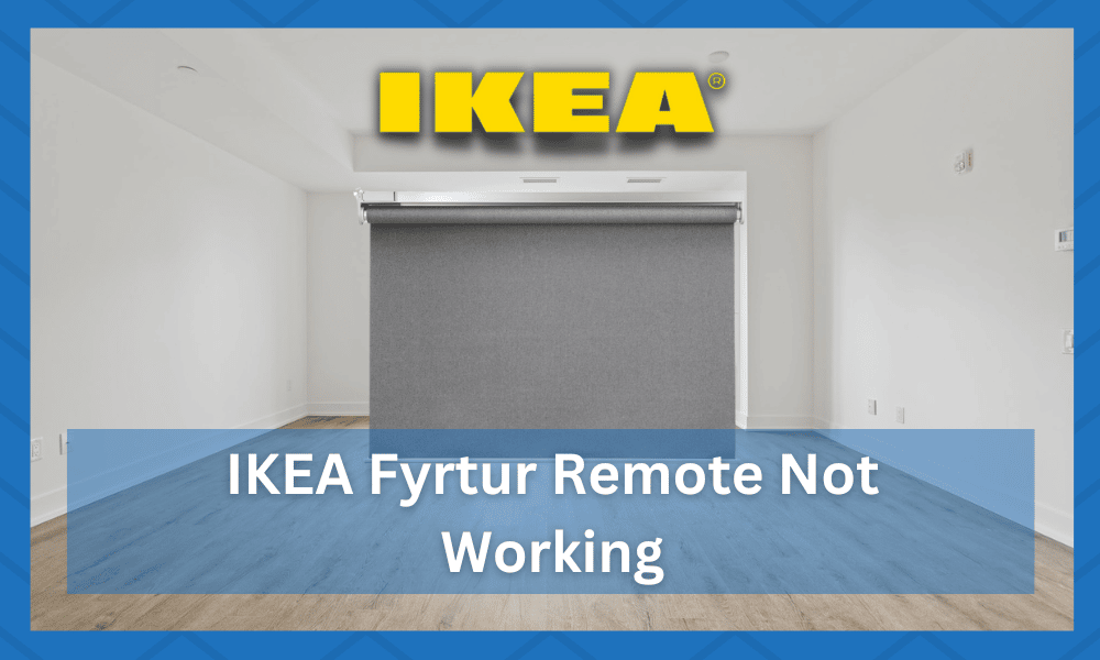 IKEA FYRTUR Remote Not Working