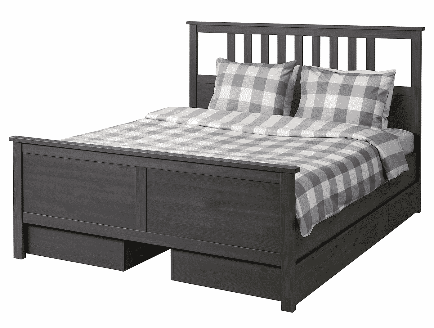 Hemnes Bed Frame With 4 Storage Boxes