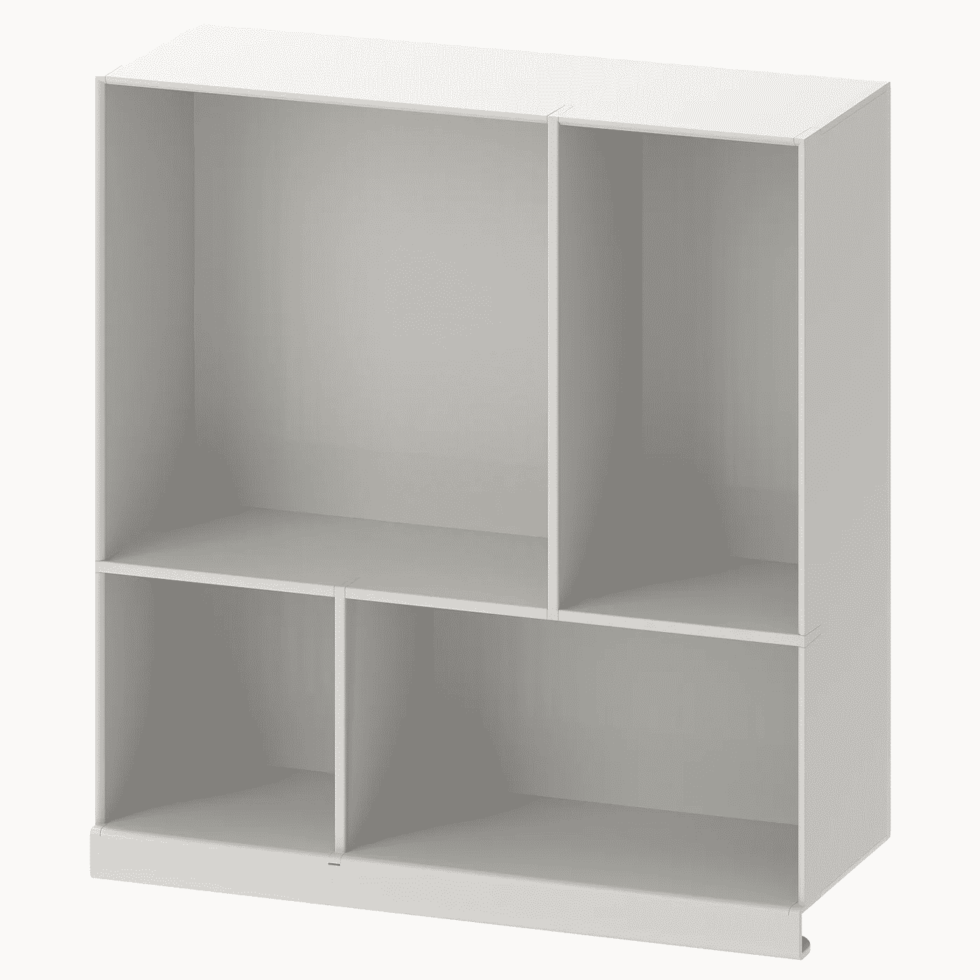 KALLAX Shelf insert, light gray