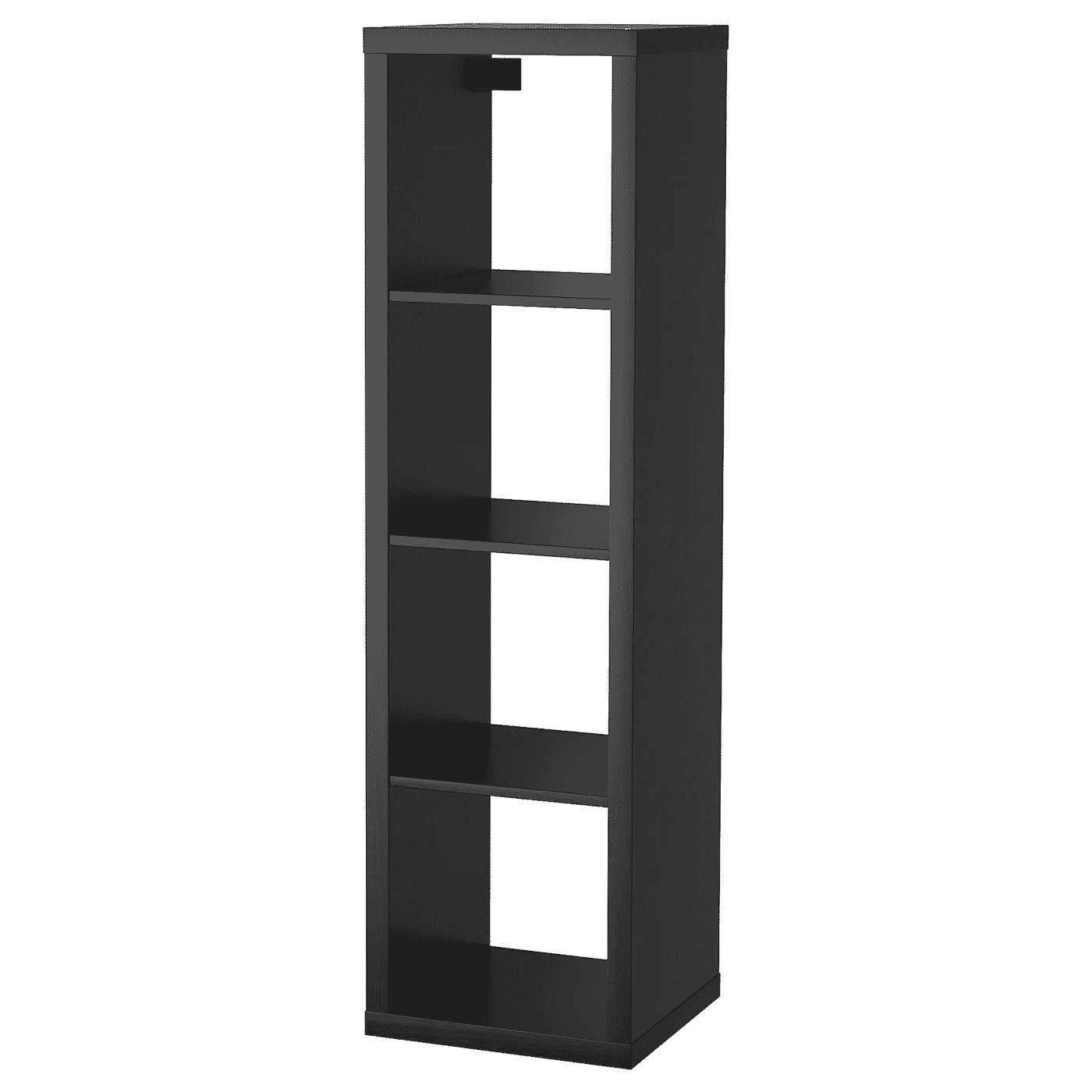 KALLAX Shelf unit, black-brown, 16 1 2x57 7 8