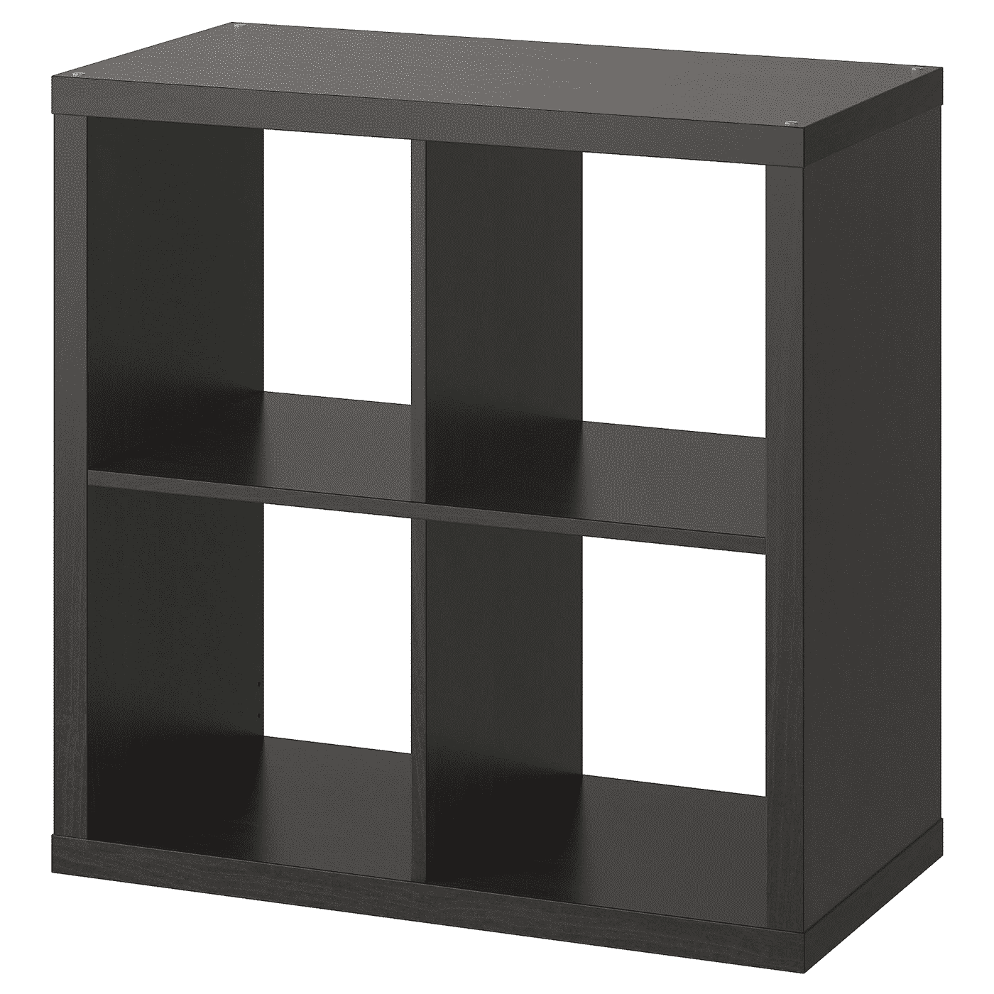 KALLAX Shelf unit, black-brown, 30 3 8x30 3 8