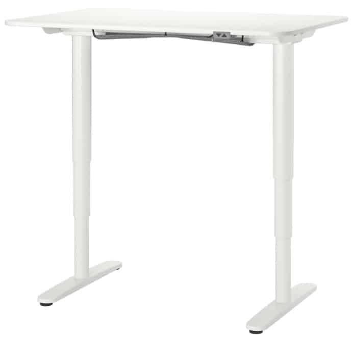 BEKANT Sit Stand Desk 47 1 4 x 31 1 2”