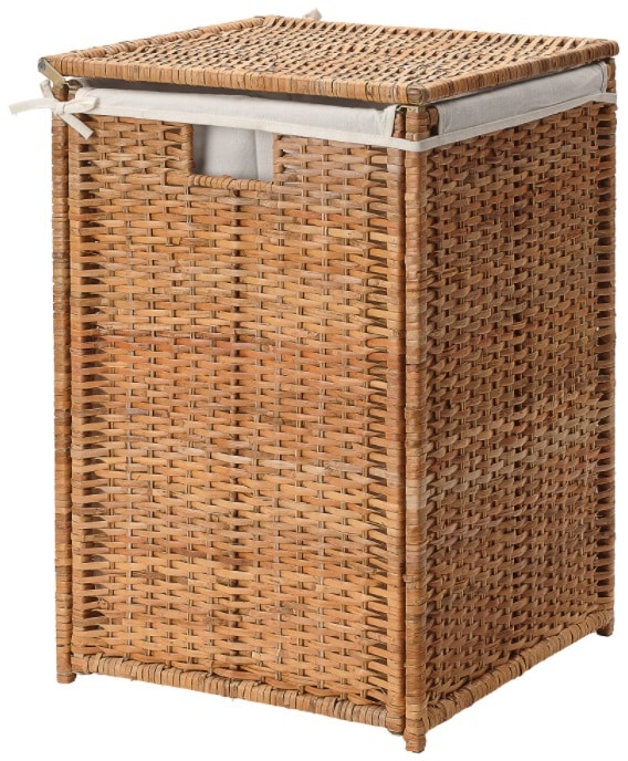 BRANÄS Laundry Basket with Lining