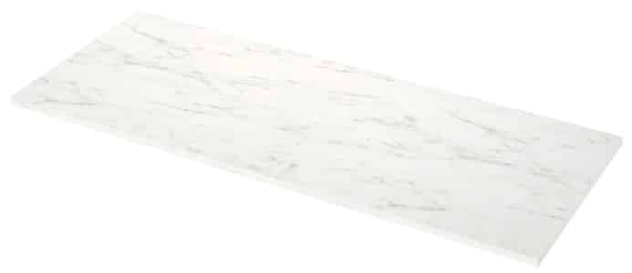 EKBACKEN Countertop, White Marble