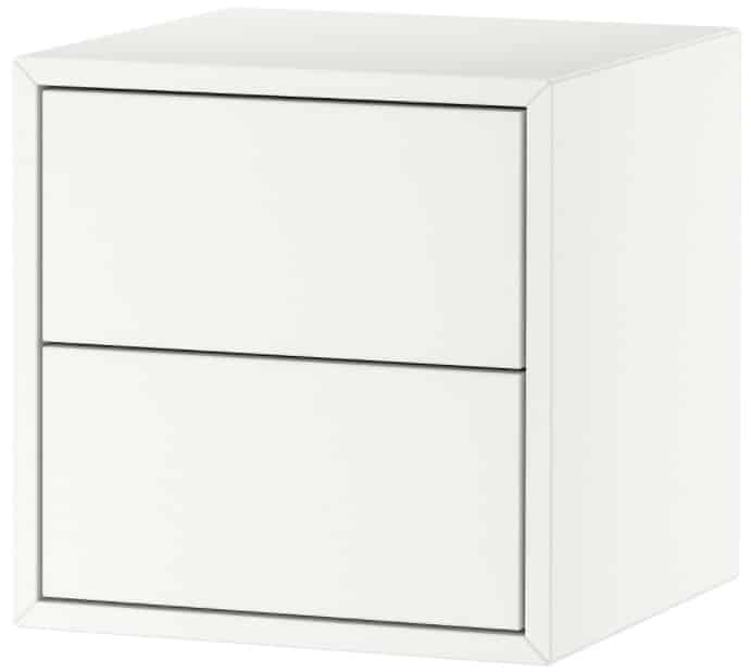 EKET Cabinet, 2 Drawers 13 3 4 x 13 3 4 x 13 3 4”