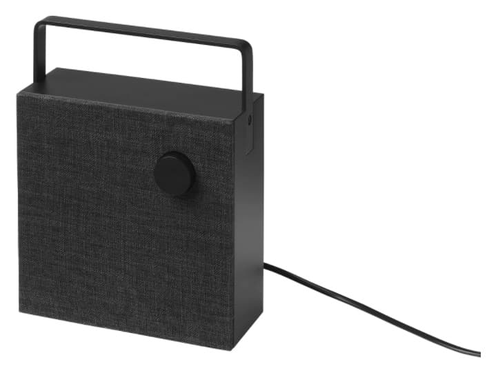 ENEBY Bluetooth Speaker, Black 8x8 ENEBY Bluetooth Speaker, Black 8x8