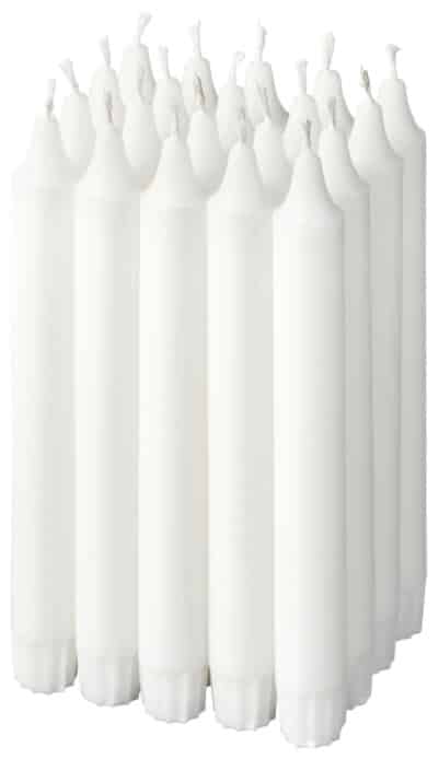 JUBLA Chandelier Candle, Unscented