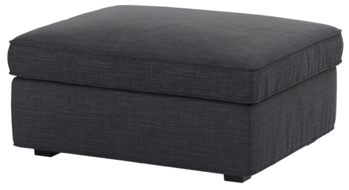 KIVIK Ottoman, Hillared Anthracite KIVIK Ottoman, Hillared Anthracite