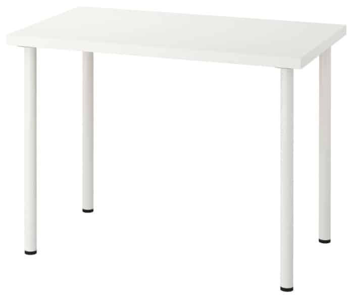 LINNMON ADILS Table, White 39 3 8 x 23 5 8”