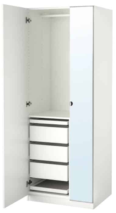 PAX FORSAND VIKEDAL Wardrobe Combination, White