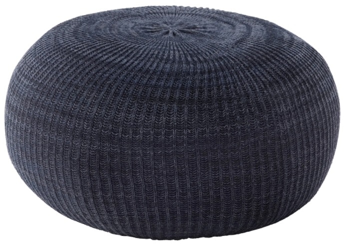 SANDARED Pouffe, Dark Blue SANDARED Pouffe, Dark Blue