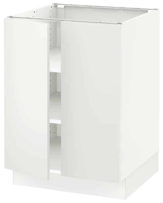 SEKTION Base Cabinet, Shelves & 2 Doors