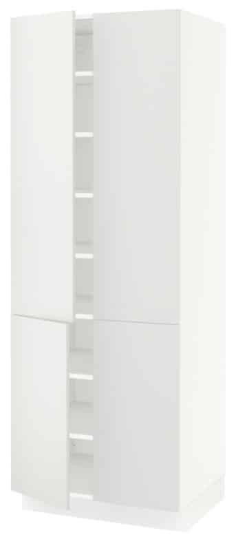 SEKTION High Cabinet, Shelves & 4 Doors