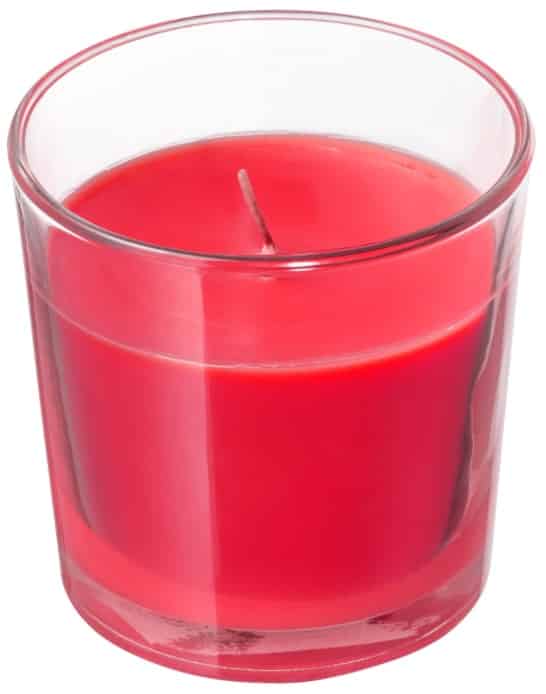 SINNLIG Candle in Glass, Red Garden Berries Scented