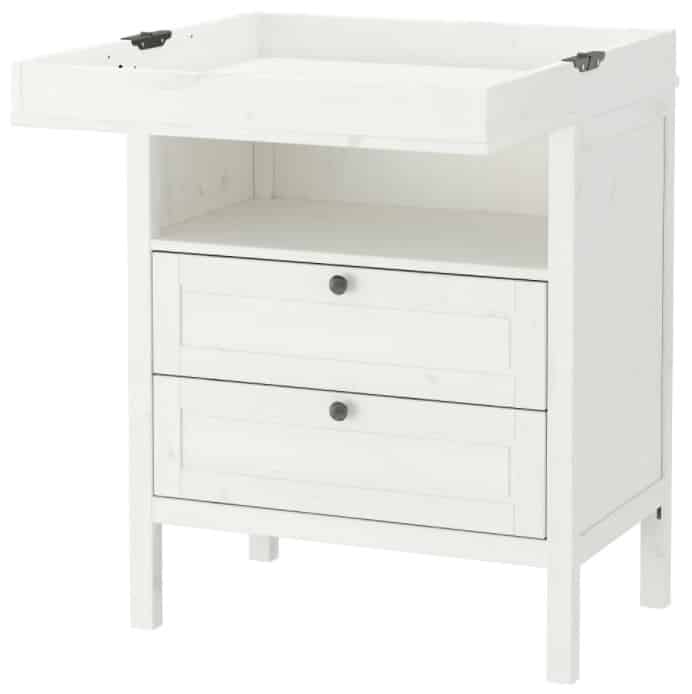 SUNDVIK Changing Table, White