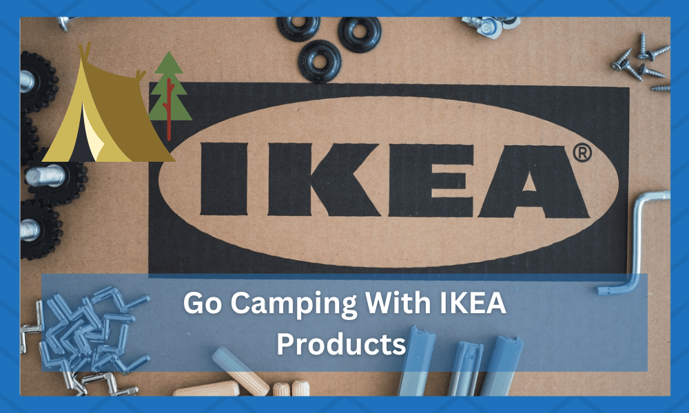 go camping with ikea products