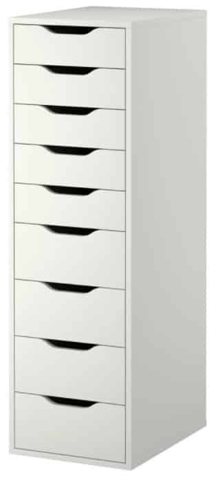 ALEX Drawer Unit With 9 Drawers