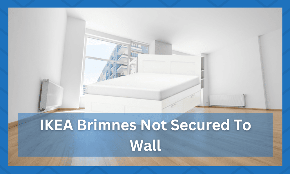 IKEA Brimnes Not Secured to Wall