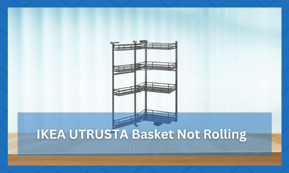 IKEA UTRUSTA Basket Not Rolling
