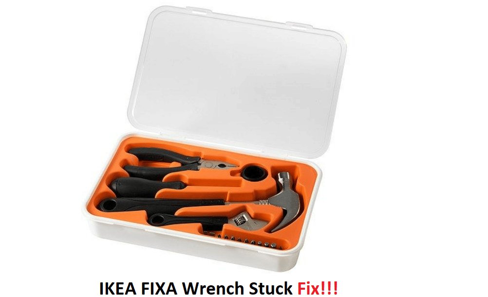 IKEA FIXA Wrench Stuck