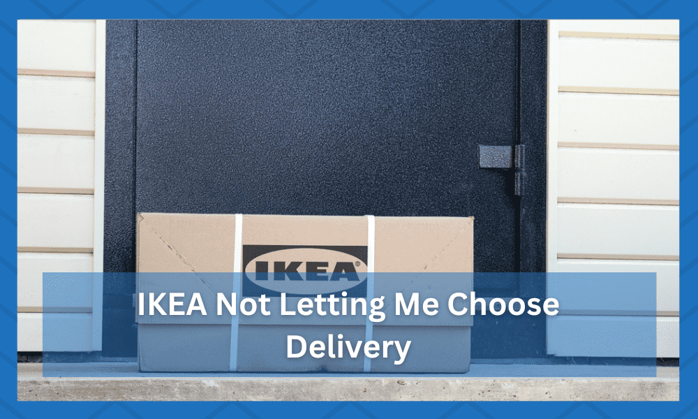 IKEA Not Letting Me Choose Delivery