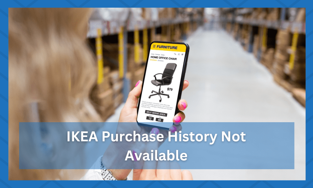  IKEA Purchase History Not Available