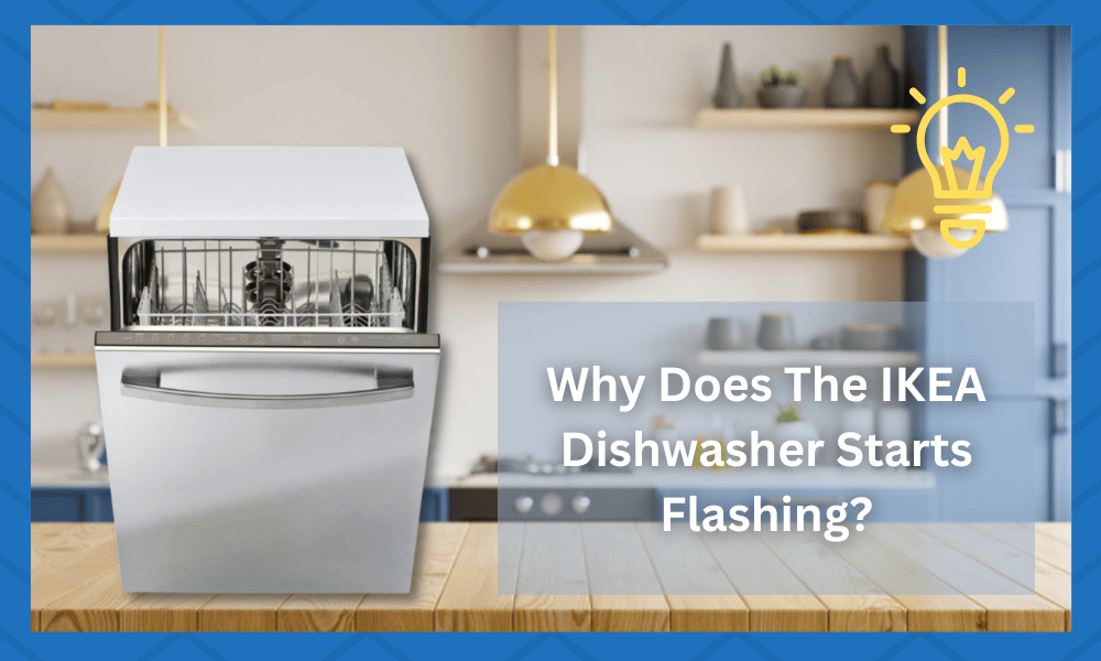 ikea dishwasher start flashing