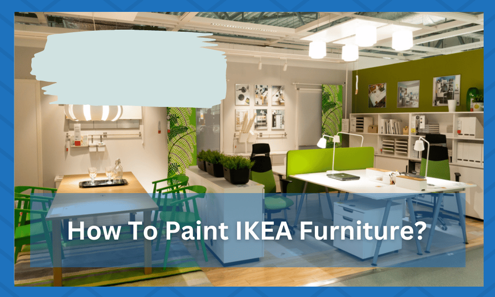 how to paint ikea furnitures
