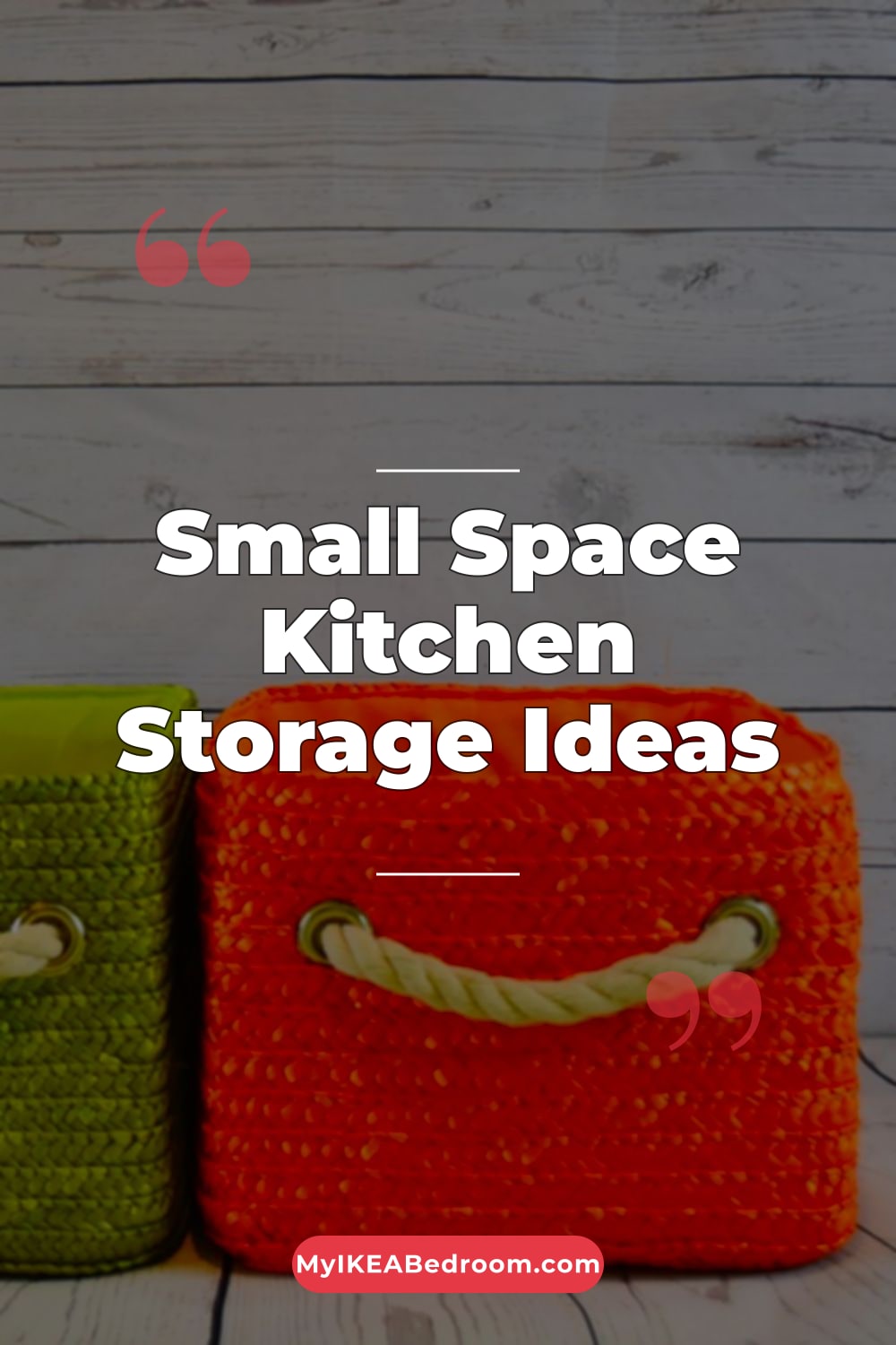 Small Space Kitchen Storage Ideas